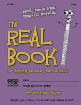 The Real Book for Beginning Elementary Band Students Flute band method book cover